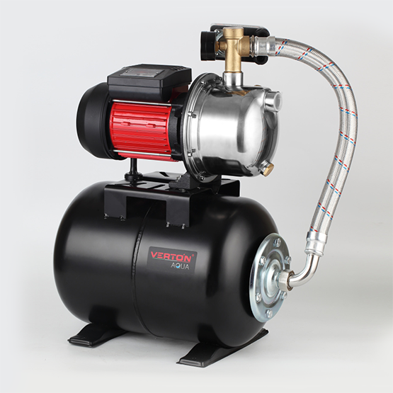 Насосная станция PS900S/24 900Вт, нержавейка, высота подъема 45м, производительность 50л/м &quot;Verton&quot;