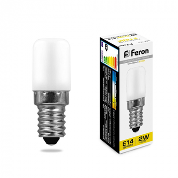 Лампа светодиодная "Feron LB-10" для холодильника 2Вт, E14, 2700К