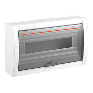 Бокс пластиковый навесной на 18 модулей VIKO IP40 белый