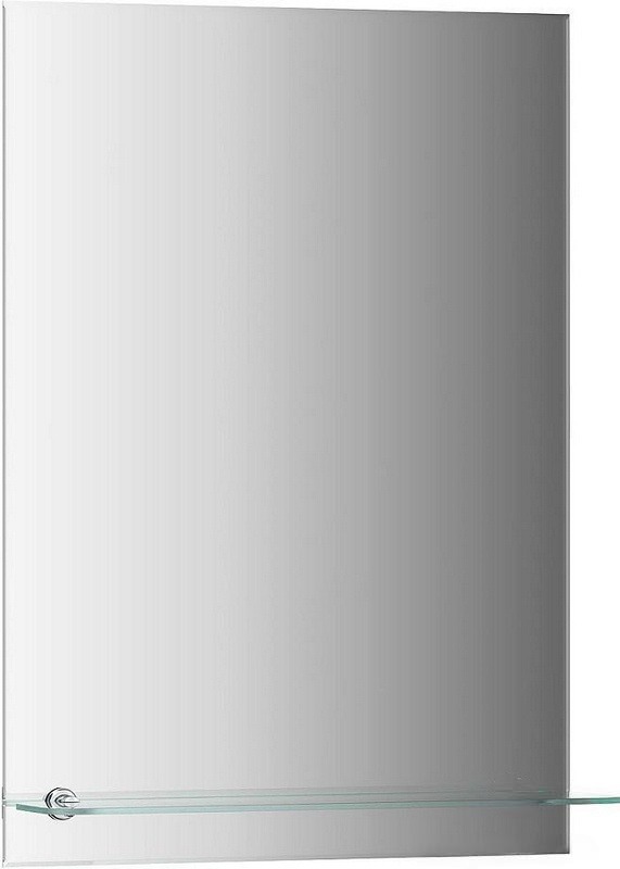 Зеркало "Прямоугольник" 520*670мм с полкой