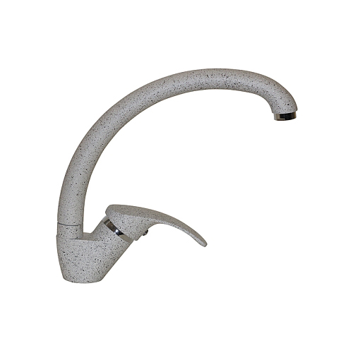 Смеситель "Мixline ML-GS02" одноручковый для кухни, серый 310