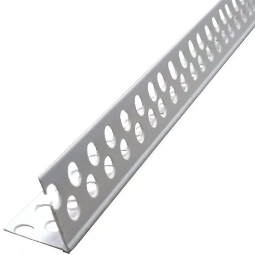 Профиль ПВХ штукатурный под обои, перфорированный внешний, 3м