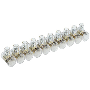 Зажим винтовой концевой изолированный "ИЭК" КЗВИ 10мм2, 10*1