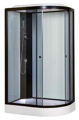 Душевая кабина "Golden Frog K120AL", левая, тонированные стекла, поддон акриловый, низкий, 1200*800*2150мм