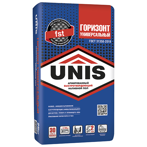 Ровнитель для пола &quot;Юнис Горизонт Универсальный&quot;, 25кг