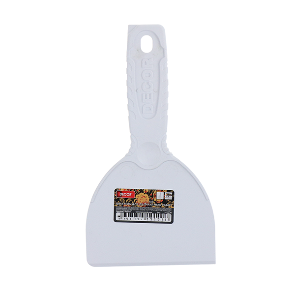 Шпатель  60мм, для деликатных работ пластиковый, DECOR