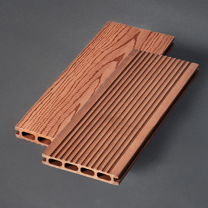 Террасная  доска 1-010 ТД, 3000*148*23,5мм, Коричневый