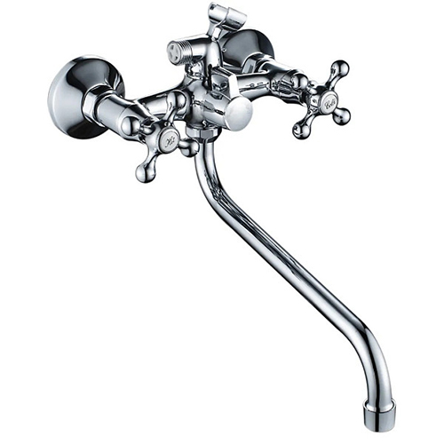 Смеситель &quot;Rainsberg R50123F&quot; двухручковый для ванны