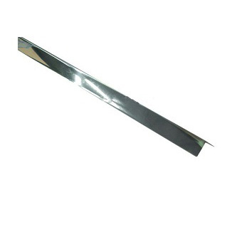 Профиль угловой пристенный к подвесному потолку хром &quot;Албес&quot; PL 19*24мм,3м