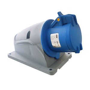 Розетка 113 стационарная, 2Р+РЕ, 16А 220В IP44, Magnum "ИЭК"