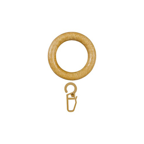 Комплект блистер Кольцо DOLCE/PRIMA крем с крючком, 10шт.