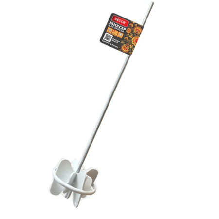 Миксер Decor для красок и штукатурных смесей, d=90мм, 450мм