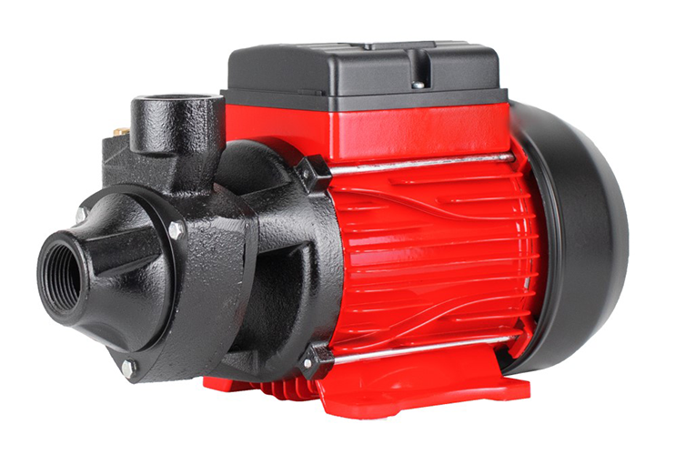 Насос поверхностный  Verton AQUA QB750 (750 Вт, 230 В//50 Гц, Q max 50 л/мин, H max 55 м, глуб. 8 м, подкл. 1", давл. 5,6 бар,крыльч.латунь,чугун.корпус