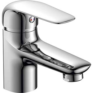 Смеситель для умывальника &quot;RUSH Fiji FI1835-11&quot;, однорычажный, хром, с подводкой