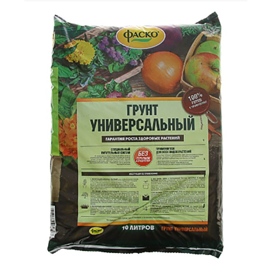 ГРУНТ &quot;УНИВЕРСАЛЬНЫЙ&quot; 10 Л (5/200) &quot;ФАСКО&quot;