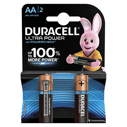 Эл.питания Duracell LR6-2BL Uitra Power тип: АА