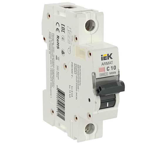 ARMAT Автоматический выключатель M06N 1P C 10А IEK