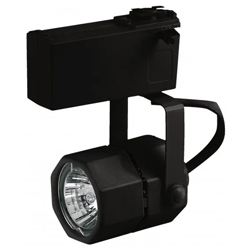 Светильник светодиодный трековый "ЭРА TR9-GU10" 15Вт, 220В, под лампу MR16, черный, IP20