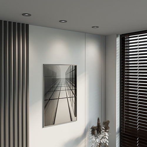 Светильник потолочный встраив. MR16 GU10 графит "Elektrostandard"