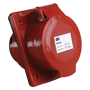 Розетка 425 скрытая 3Р+Е+N 32А 380В IP44, Magnum &quot;ИЭК&quot;