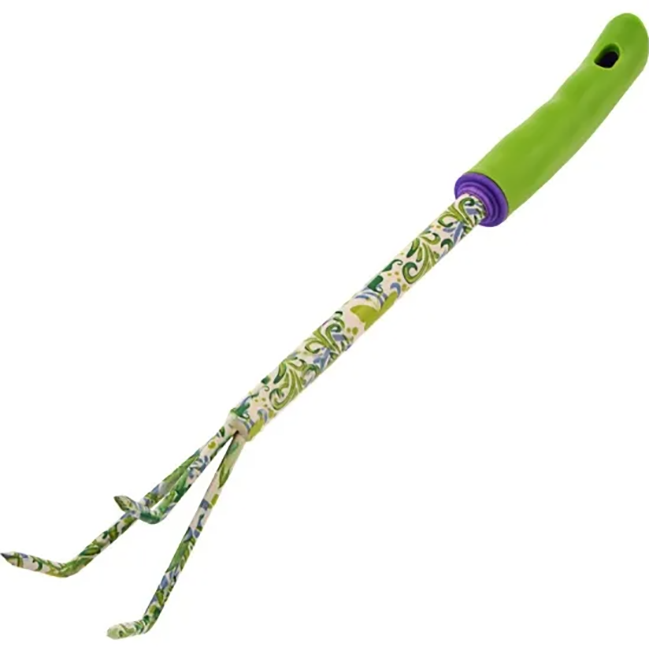 Рыхлитель 3-х зубый, 55*385мм, стальной, платниковая рукоятка Green!!!