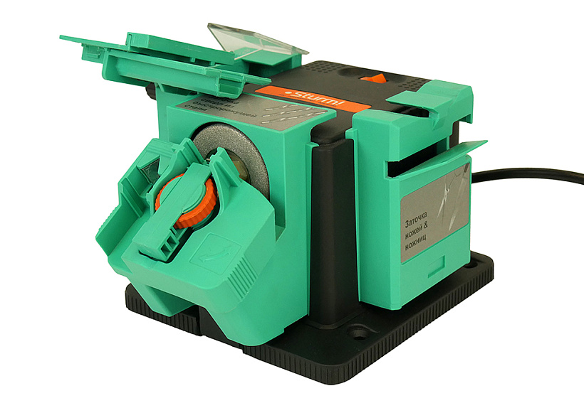 Станок заточной многофункциональный BG6010S, 100 Вт, 3 модуля,заточ.круг 52*7,3 &quot;Sturm!&quot;