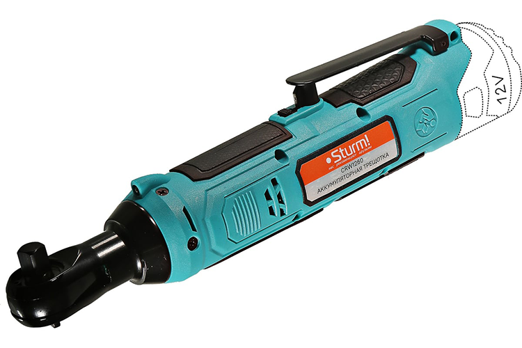 Трещетка аккумуляторная "STURM!" CRW1260, 12В, 1BatterySystem12V, 60Нм, 3/8", без АКБ и ЗУ, короб