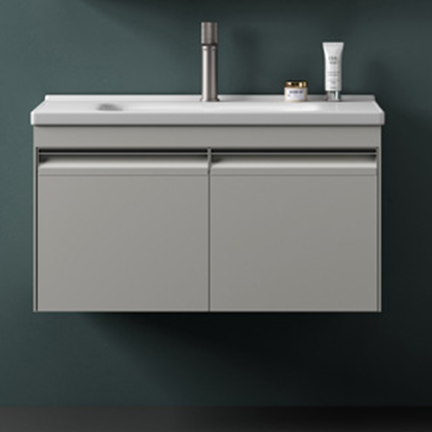 Тумба с умывальником Solomon SK602-80, серый, 800мм