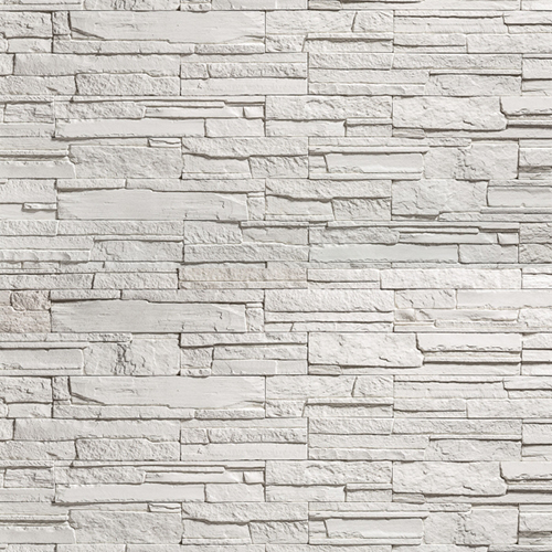 Искусственный камень Сланец, белый