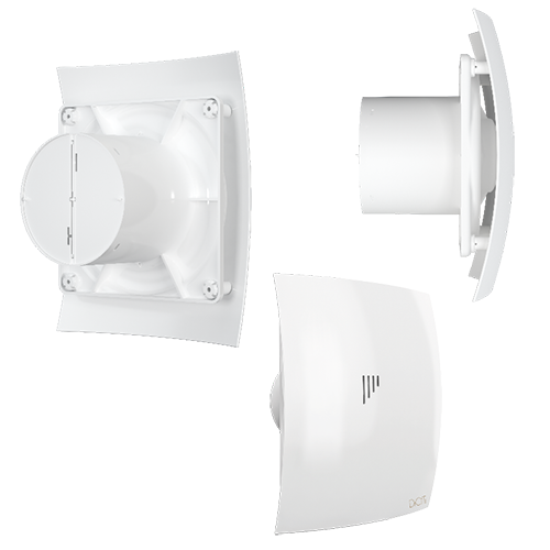 Вентилятор "Era" вытяжной D100 "BREEZE 4C" 9Вт осевой, с обрат. клапаном