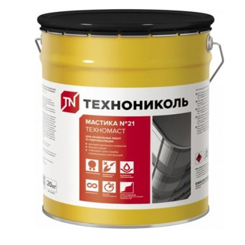 Мастика кровельная Технониколь "Техномаст №21", 20кг