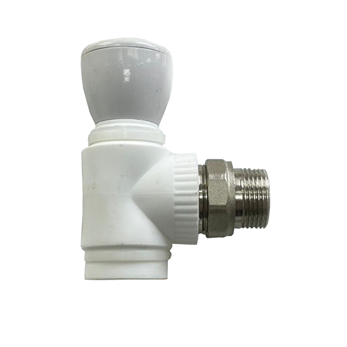 Вентиль "Aquattro" угловой для отопления PPR 20*1/2н