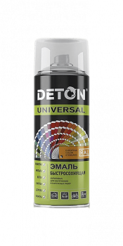 Грунт-эмаль алкидная аэрозольная графитовый серый "DETON Spesial", 520мл