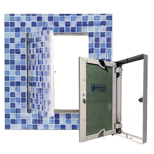 Лючок металлический под плитку 250*400 "Унивейл (Классик)"