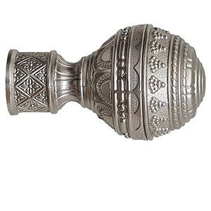 Наконечник DIY 16.01.30.500 "Люксор", сатин, 16мм