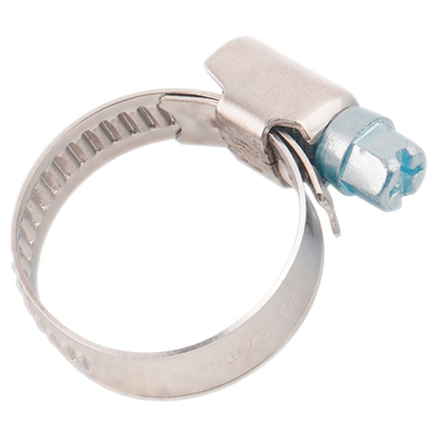 Хомуты "Сибртех" металлические, стандартное болтовое крепление 70-90мм, 25шт уп. ширина 9 мм