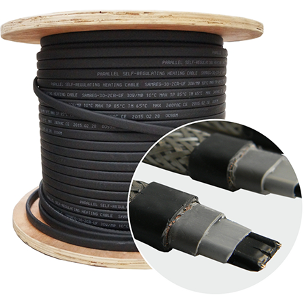 Кабель саморегулируемый SRL-40-2CR-UF-D (40Вт/м)