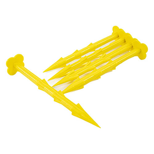 Агротекс Колышки садовые (цветочки) жёлтые