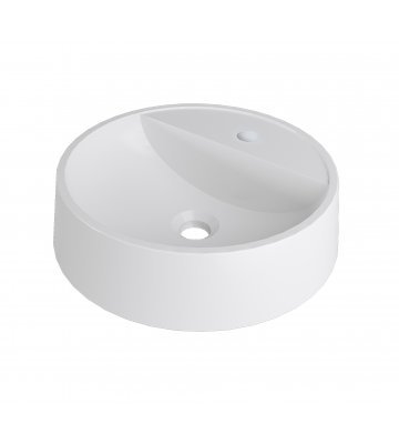 Умывальник &quot;Luna 40&quot; круглый, 385мм, на столешницу