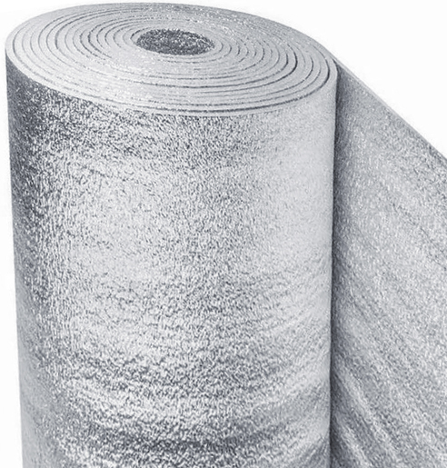 Теплоизоляция отражающая НПЭ с лавсаном двусторонний 3мм, 1*25м