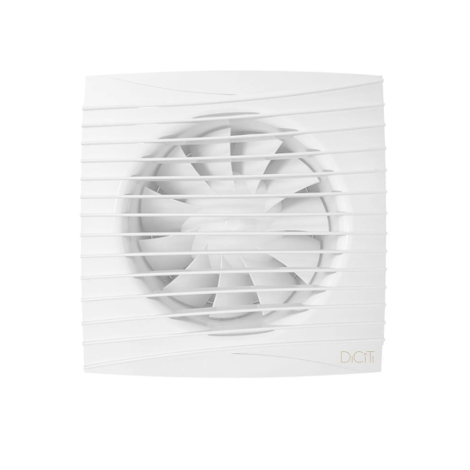 Вентилятор "Era" накладной D150 "SILENT 6C-03" 17/20Вт с обрат. клап. 2скор