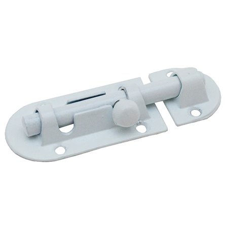 Шпингалет "01.03.03 L=90мм", "Белый"