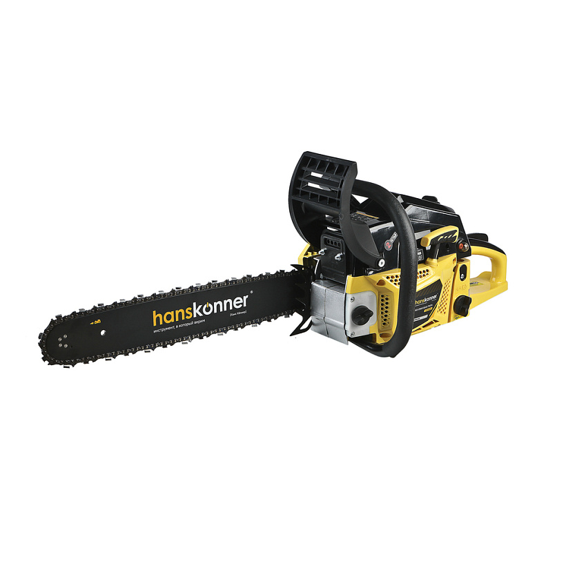 Пила бензиновая цепная HGC5820 2,6 кВт, шина 20", 76 звеньев, шаг цепи 0,325" PLATINUM Hanskonner