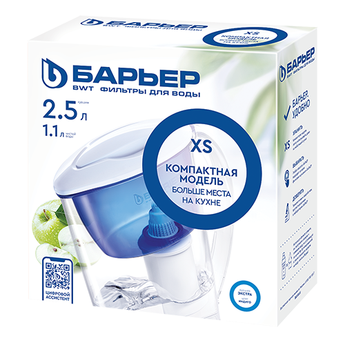 Фильтр-кувшин "Барьер-Экстра" индиго