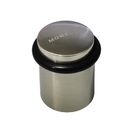 Ограничитель дверной "DS3 SN", напольный, "Никель матовый"