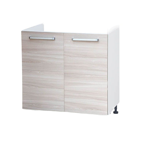 Подстолье под мойку "Стиль", 800*600*820мм, ясень шимо светлый