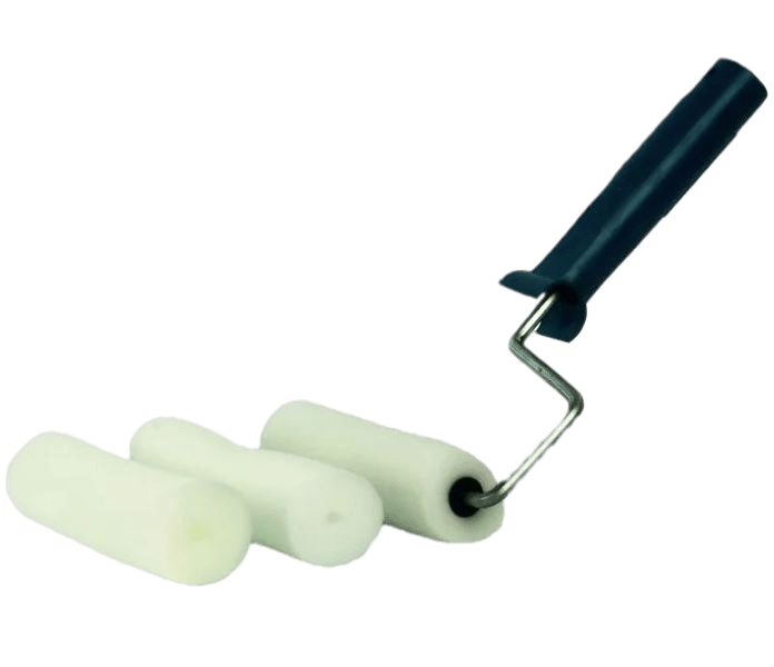 Валик 150мм, поролон с 2-мя запасными шубками, Decor !!!