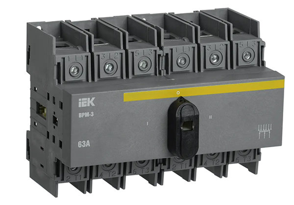 Выключатель-разъединитель ВРМ-3 3P 63A "ИЭК