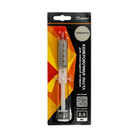 Колеровочная паста водоотталкивающая "ДИАМАНТ , к 2,5кг, "007 ламантин" эпоксидная