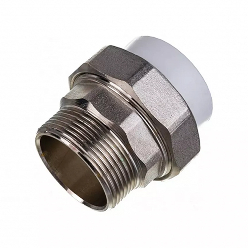 Муфта комбинированная шестигранная с наружной резьбой PPR RCM (M) 50*2н